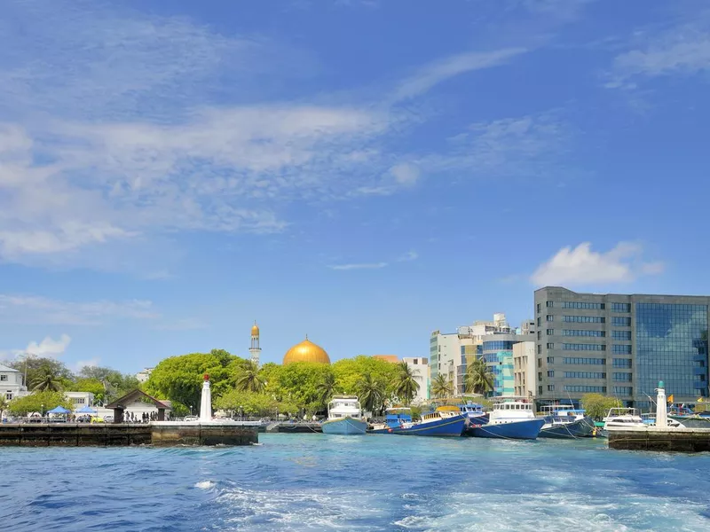 Malé harbor