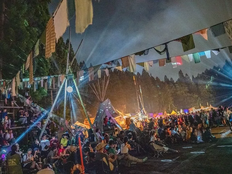 Fuji Rock outdoor scene