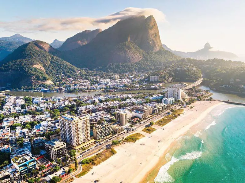 Barra da Tijuca landscape Rio de Janeiro