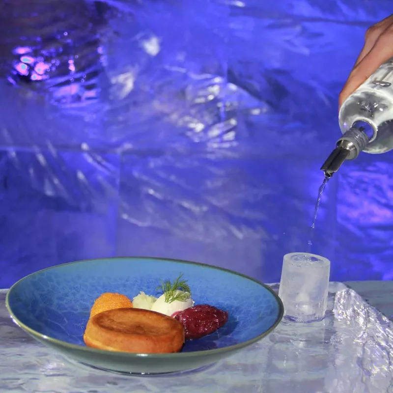 Ice Restaurant in Finland