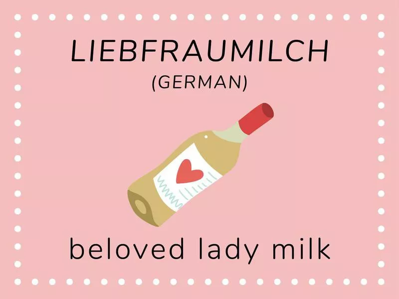 Beloved Lady Milk wine