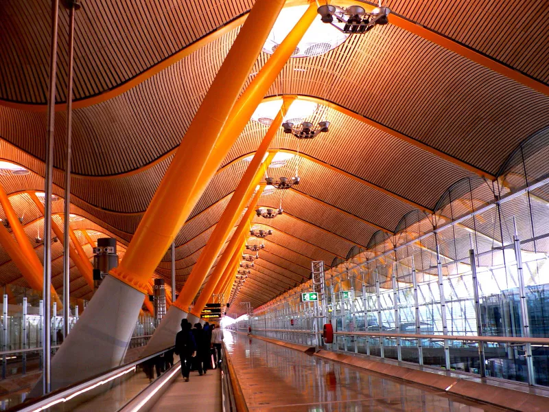 Airport terminal, T4 Madrid