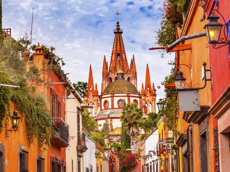 Archangel Church San Miguel de Allende Mexico