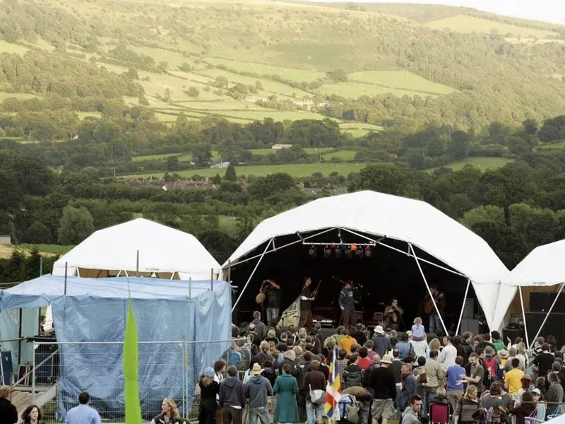 Green Man Festival, one of the biggest festivals in the world