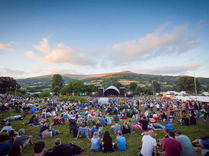 The Green Man Festival is huge