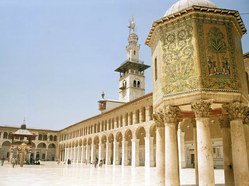 Umayyad Grand Mosque Damascus Syria