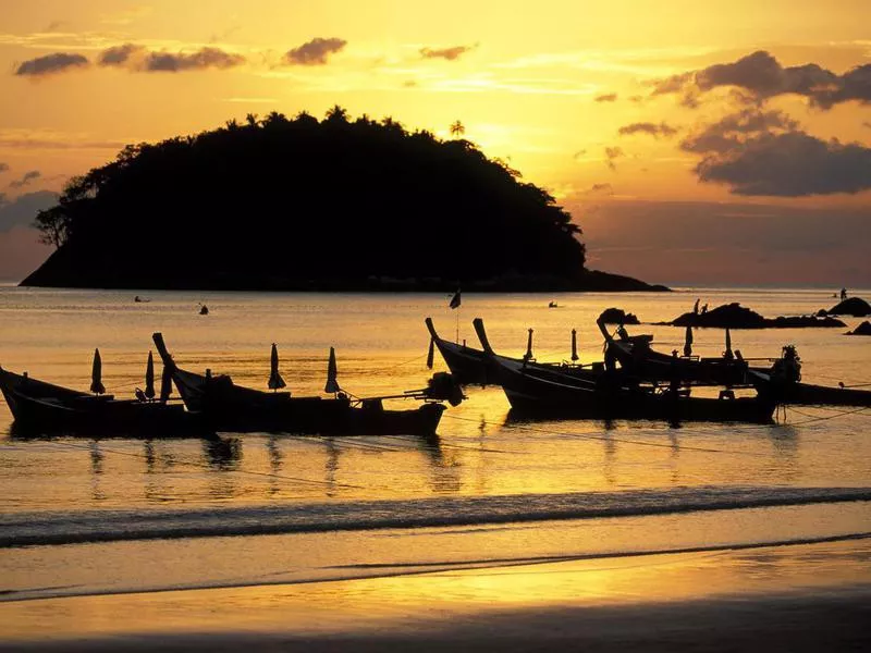 Sunset at Kata Beach, Phuket