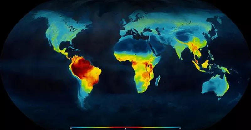 Biodiversity in the world map