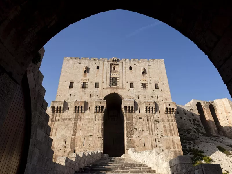 Historic Allepo Citadel Syria