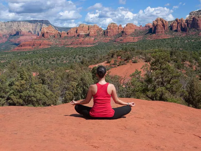 Meditation in Sedona Arizona