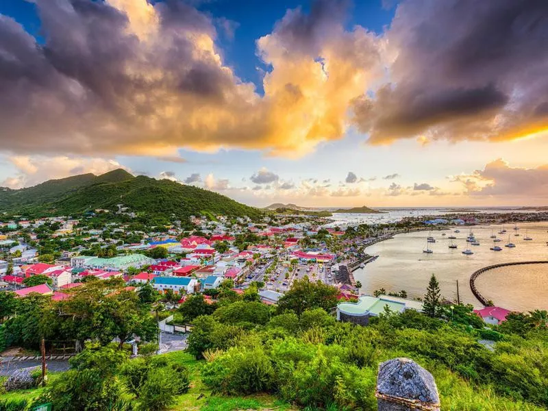 St. Martin/St. Maarten warm beach