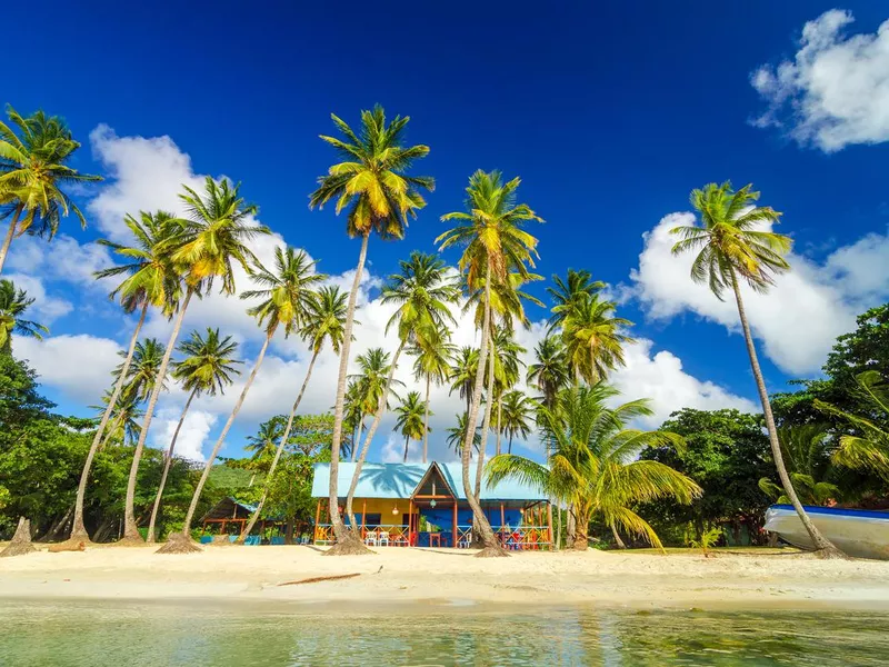 Shack in Old Providence Island, Colombia