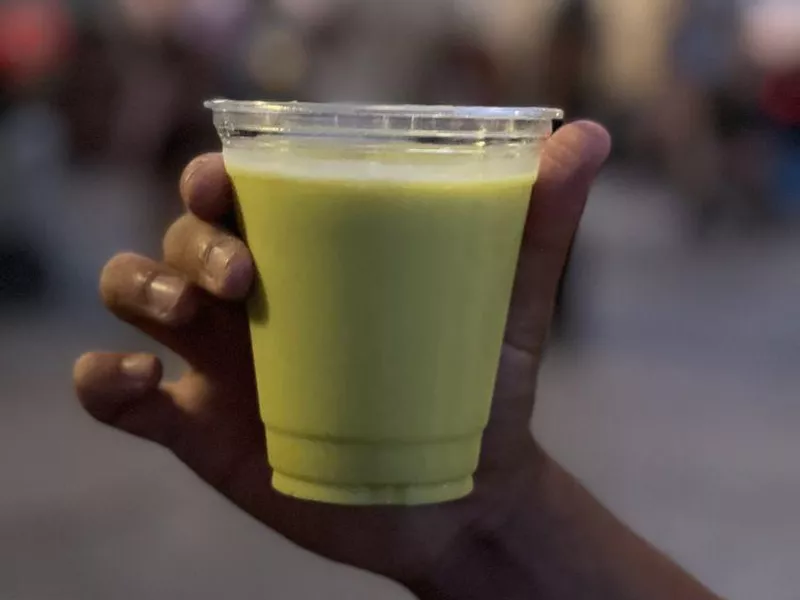 Green Milk in Disneyland Galaxy Edge