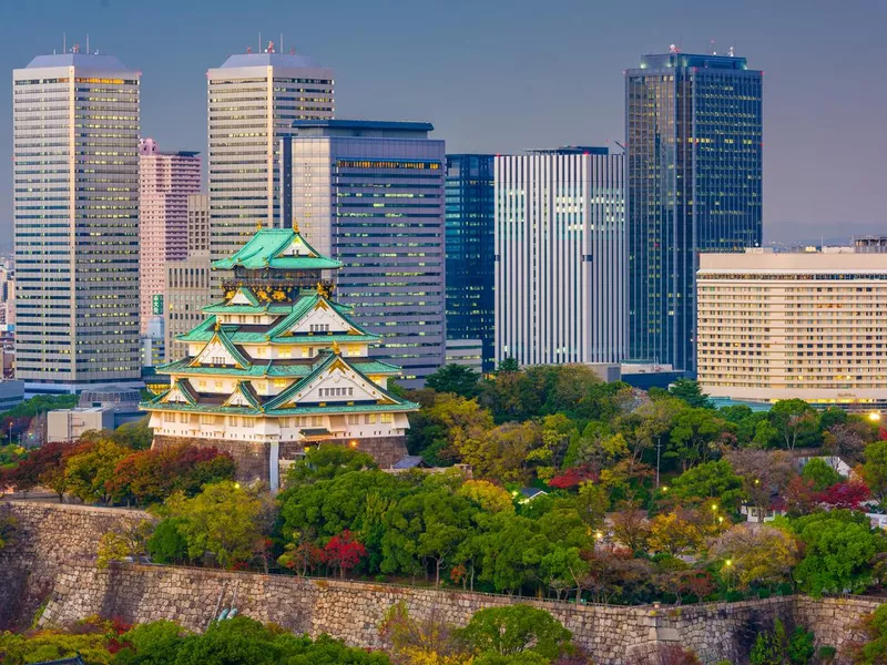 Osaka, Japan, cityscape