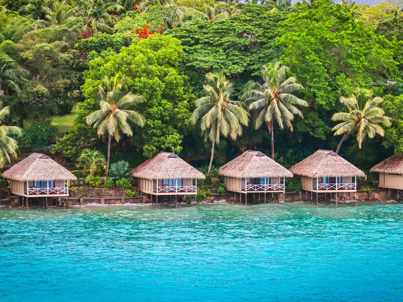 Bungalows in Vanuatu