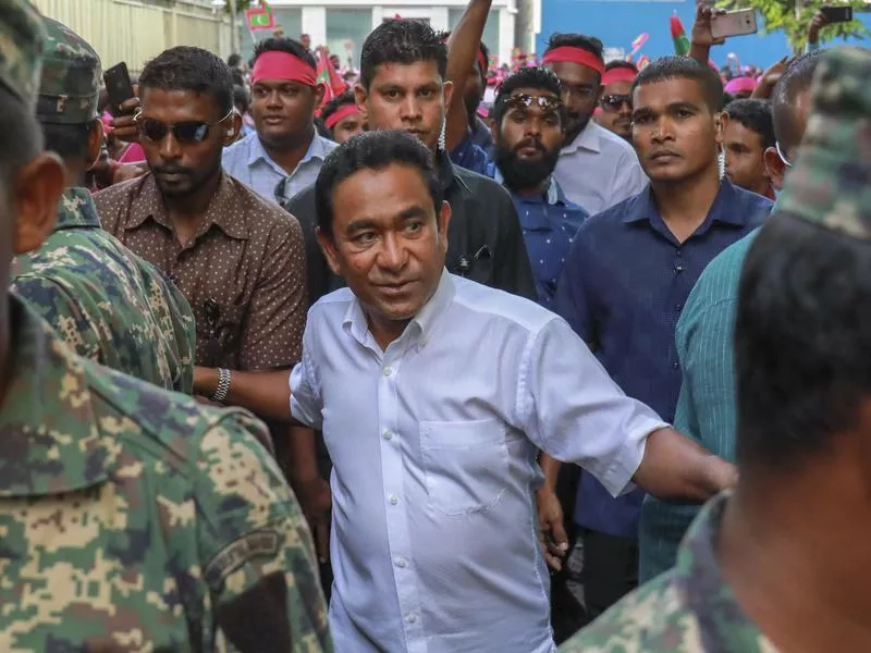 Maldives president, Abdulla Yameen Abdul Gayoom