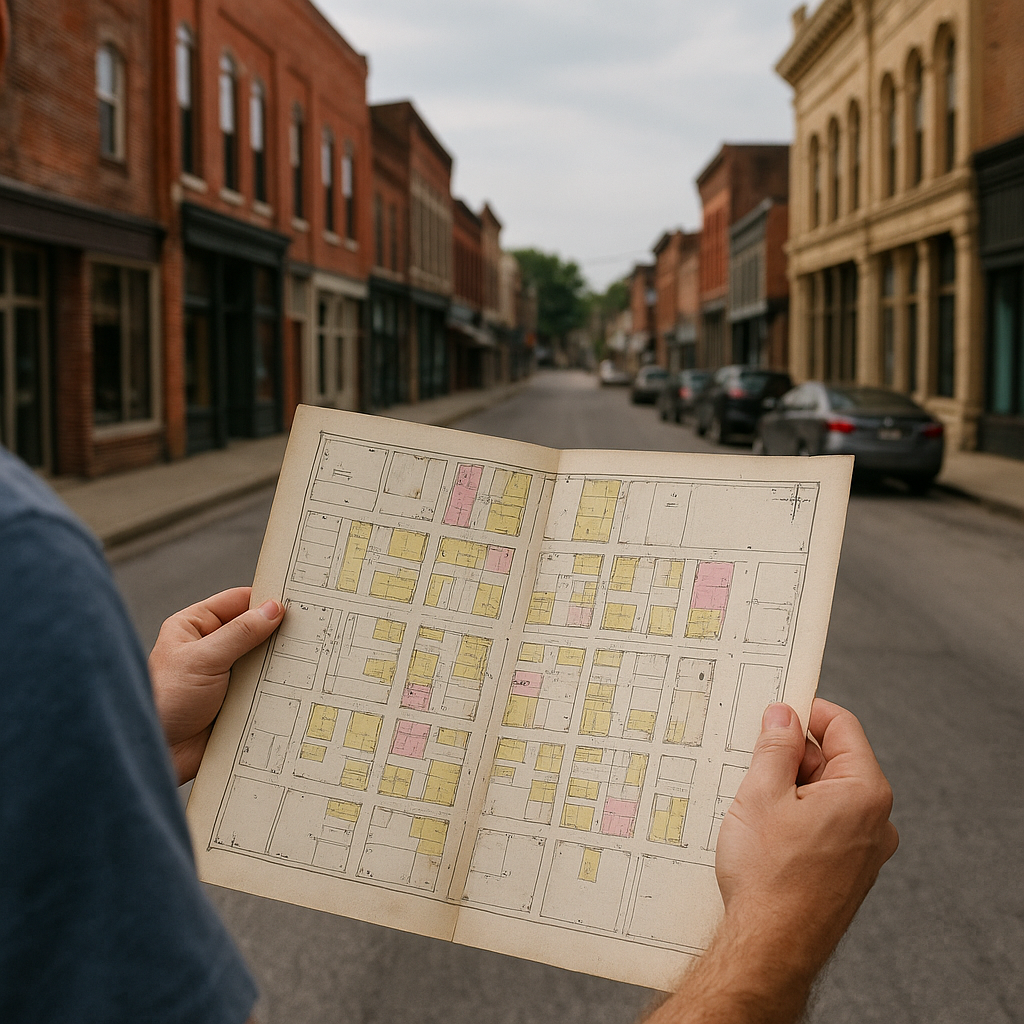 Sanborn maps and the main street that disappeared
