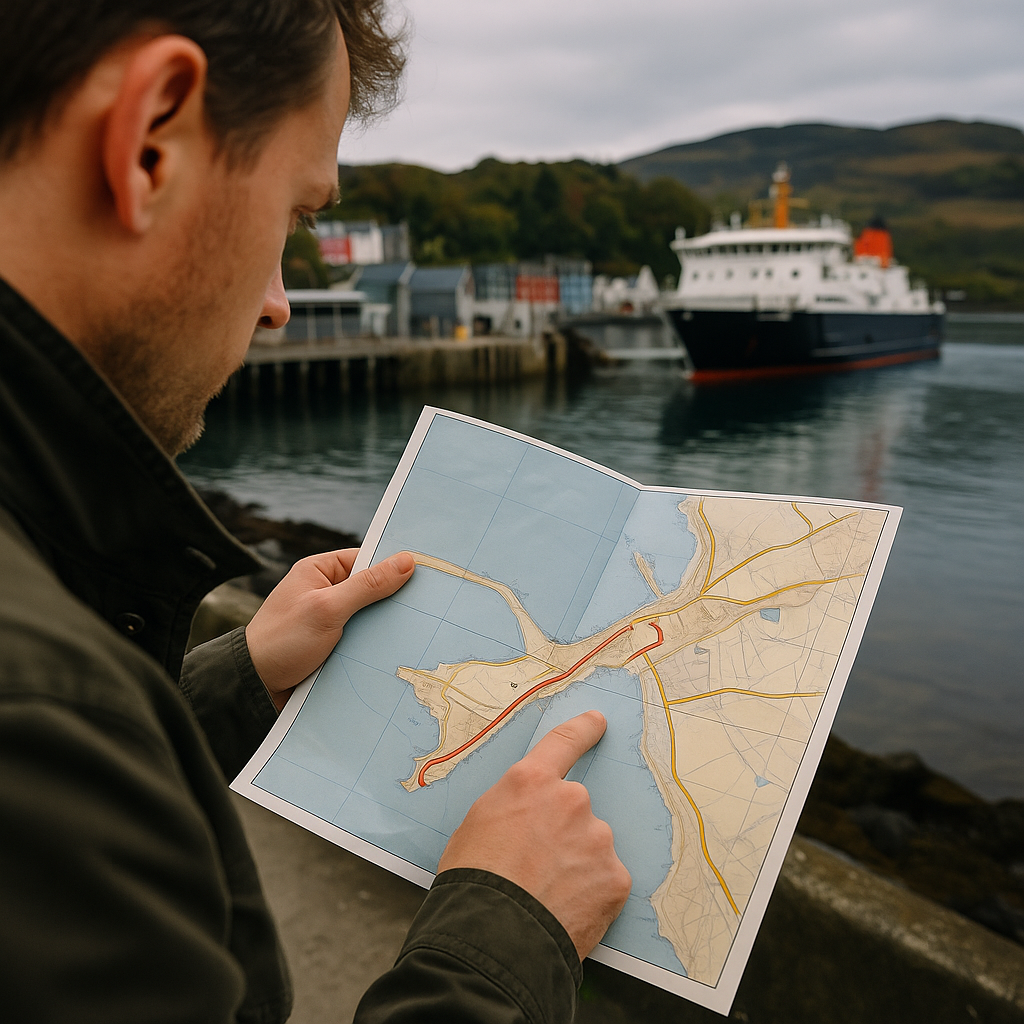 Follow the old slip locations to find the good arrival walk