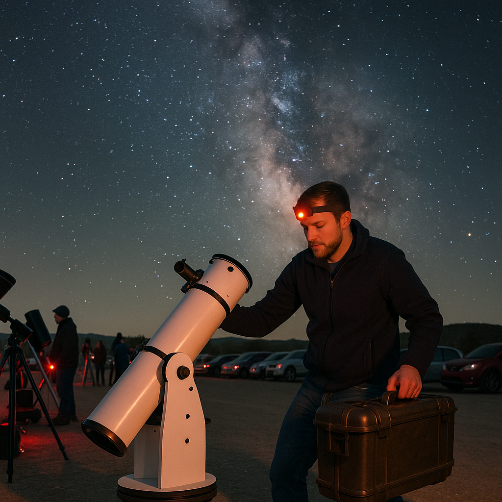 When the star party is the plan, not the surprise