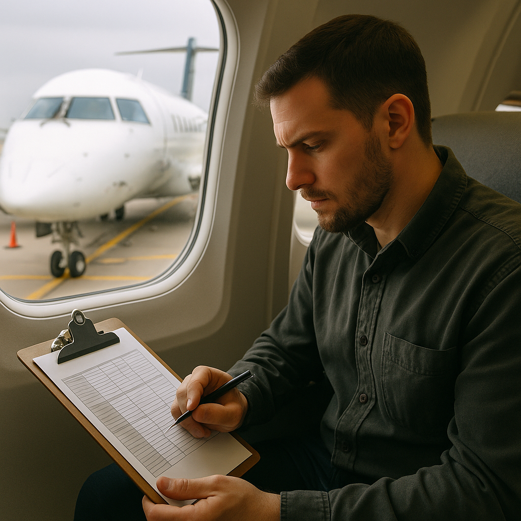 Build your buffer like you expect the first flight to be late