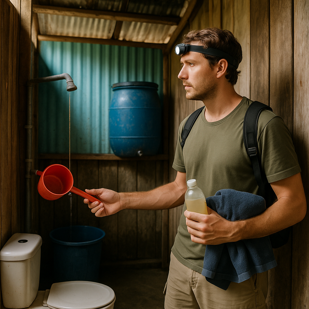 Community homestays: the bathroom reality check