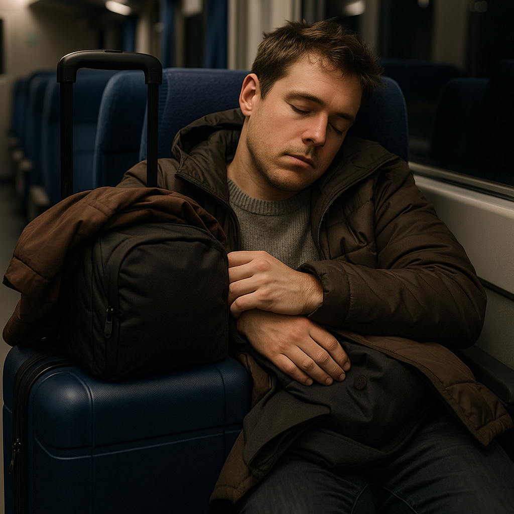 What are you doing with your stuff while you sleep?