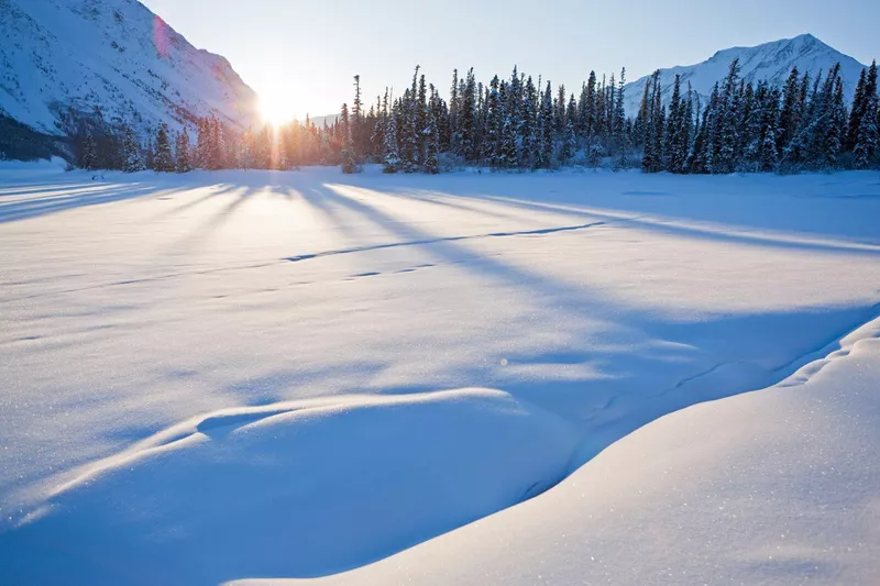 Kluane National Park and Reserve, south of Snag