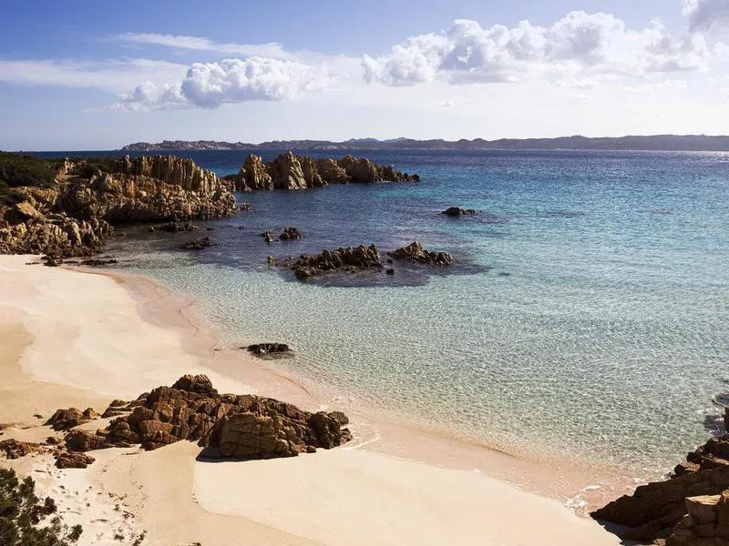 Beach in Sardinia, Greece