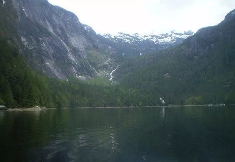 James Bruce Falls, Princess Louisa Marine Provincial Park