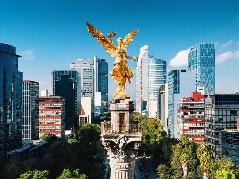 Mexico City statue