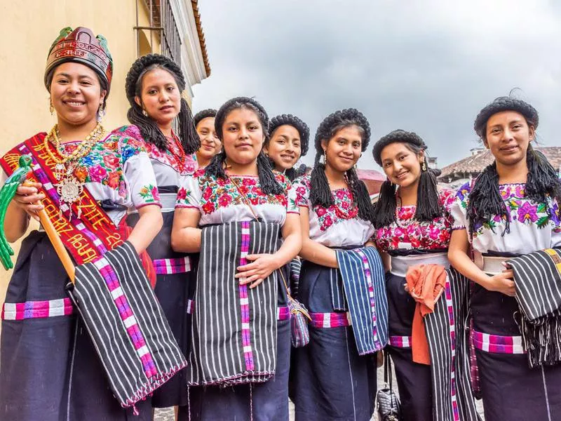 Maya beauty pageant princesses