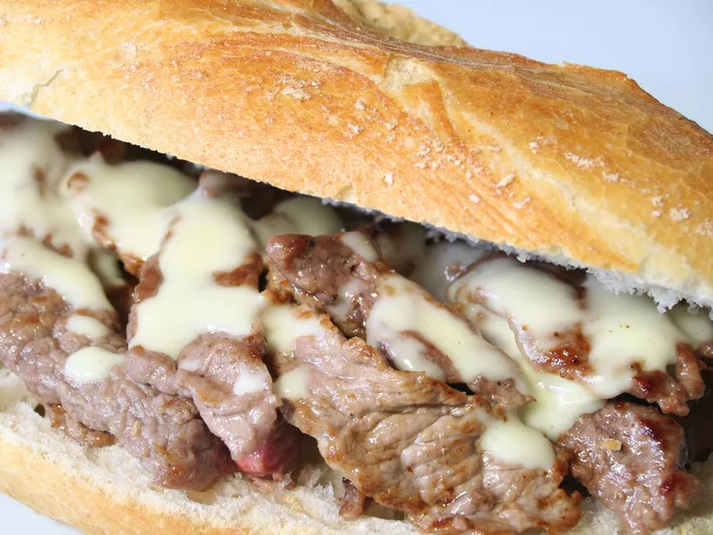 Cheesesteak sub homemade recipe