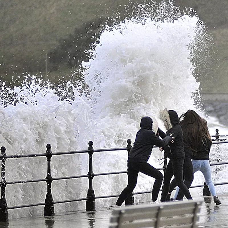 Hurricane waves