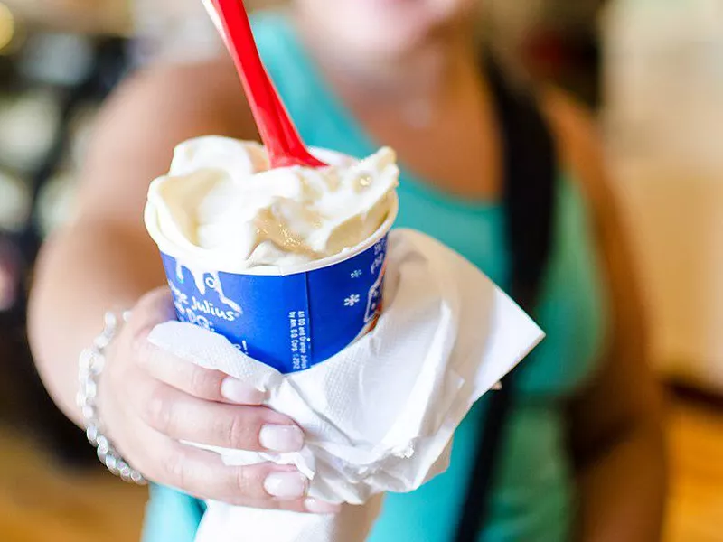 Dairy Queen blizzard