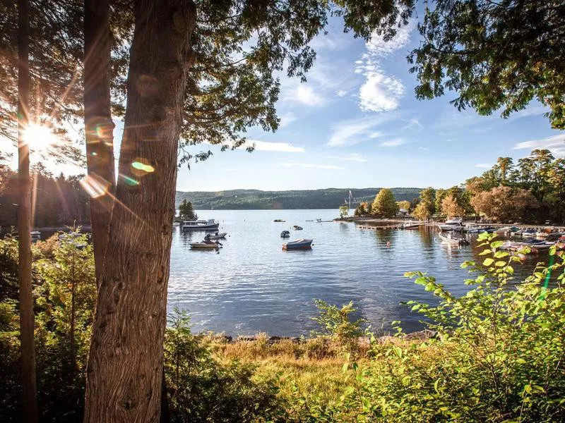 Harbor on Lake Champlain