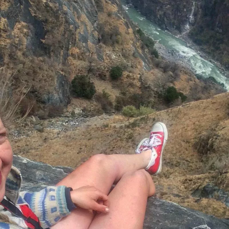 Tiger Leaping Gorge trail, China