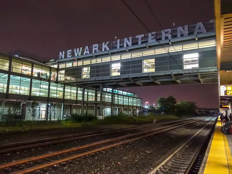 Air Train at Newark International Airport