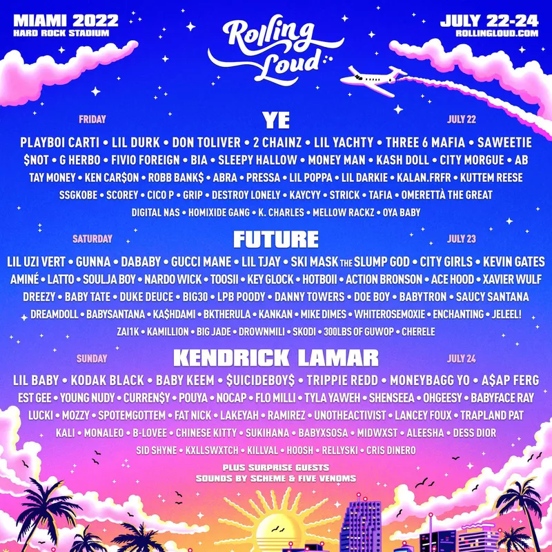 Rolling Loud lineup