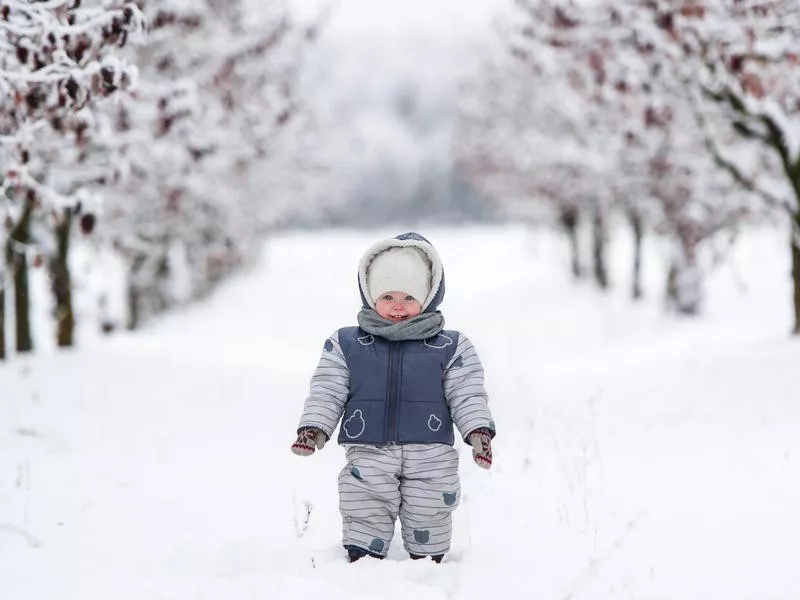 Snow in midwest