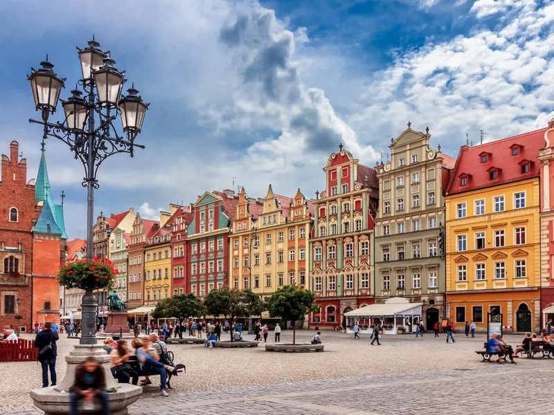 Market square - Wroclaw, Poland