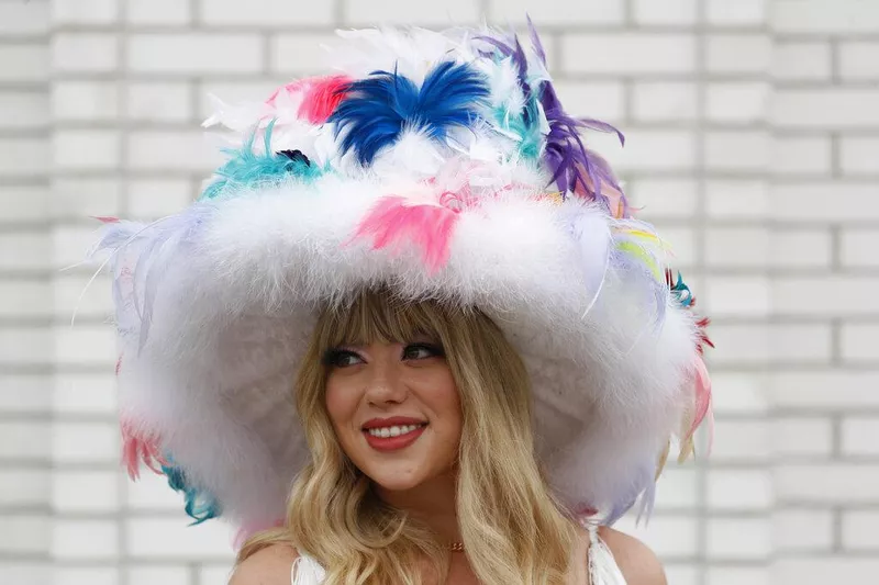 Wild Kentucky Derby hat