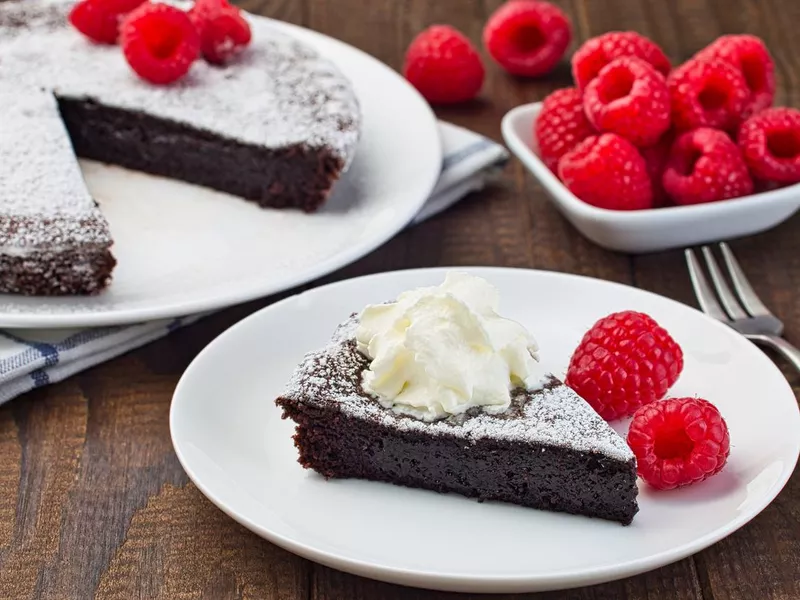 swedish dessert Kladdkaka