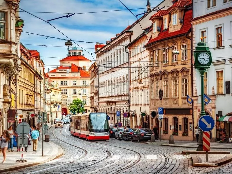 prague tram