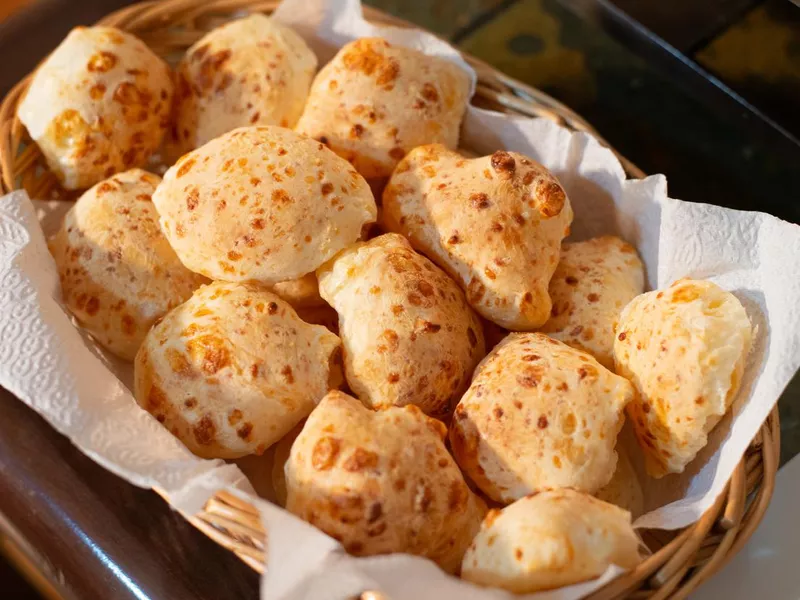 Pão de queijo Brazilian cheese bread