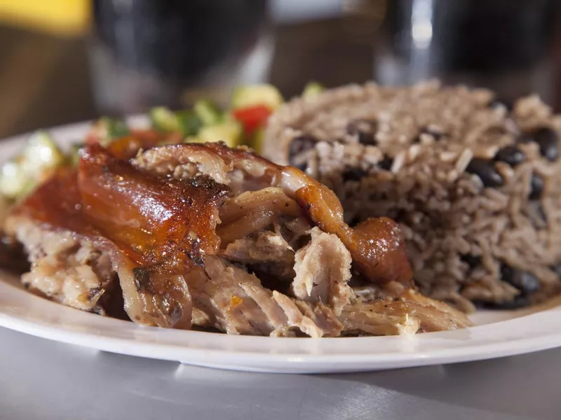 Puerto Rican pork lechon