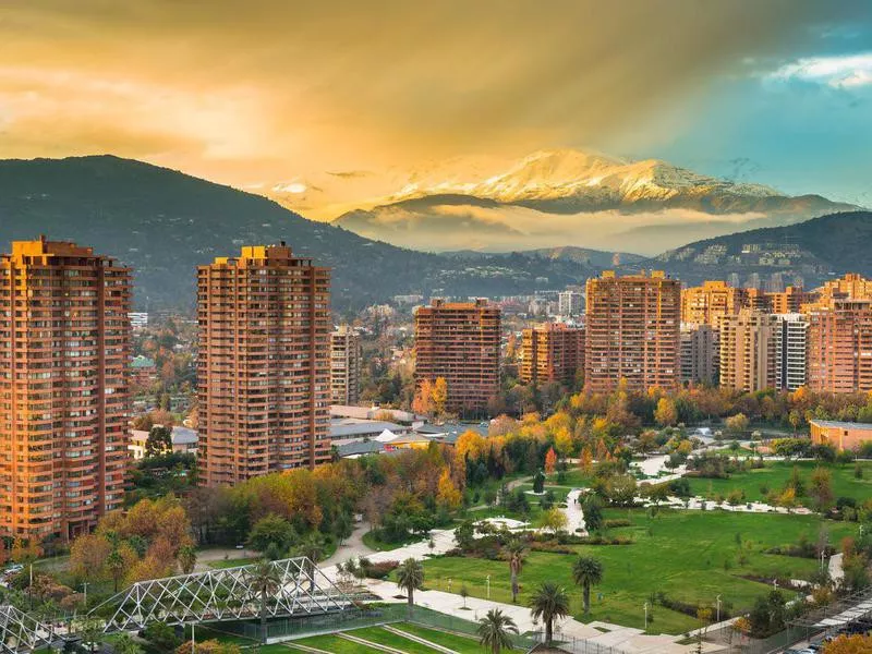 Parque Juan Pablo II in Santiago, Chile