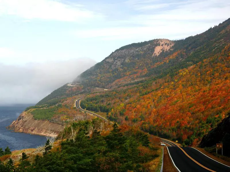 Antigonish, Nova Scotia fall colors