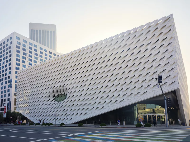 The Broad Museum in Los Angeles