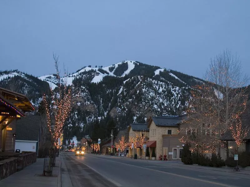 Ketchum in winter