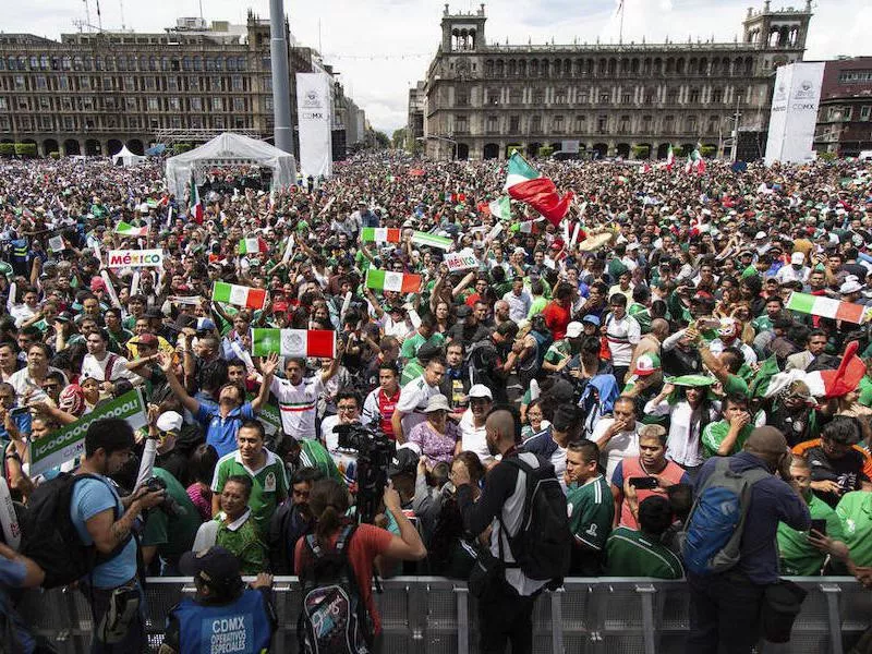 Mexico soccer fans